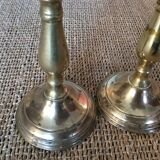 Copper candlesticks