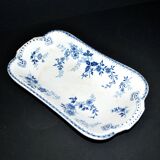 Antique Dugazon 1900 earthenware dish from BOCH Frères KERAMIS in Belgium