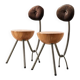 Very Rare Pair of 'Jur Eats' Side Chairs by Rob Eckhardt Netherlands 1991