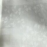 12 embroidered towels BC square damask ivory