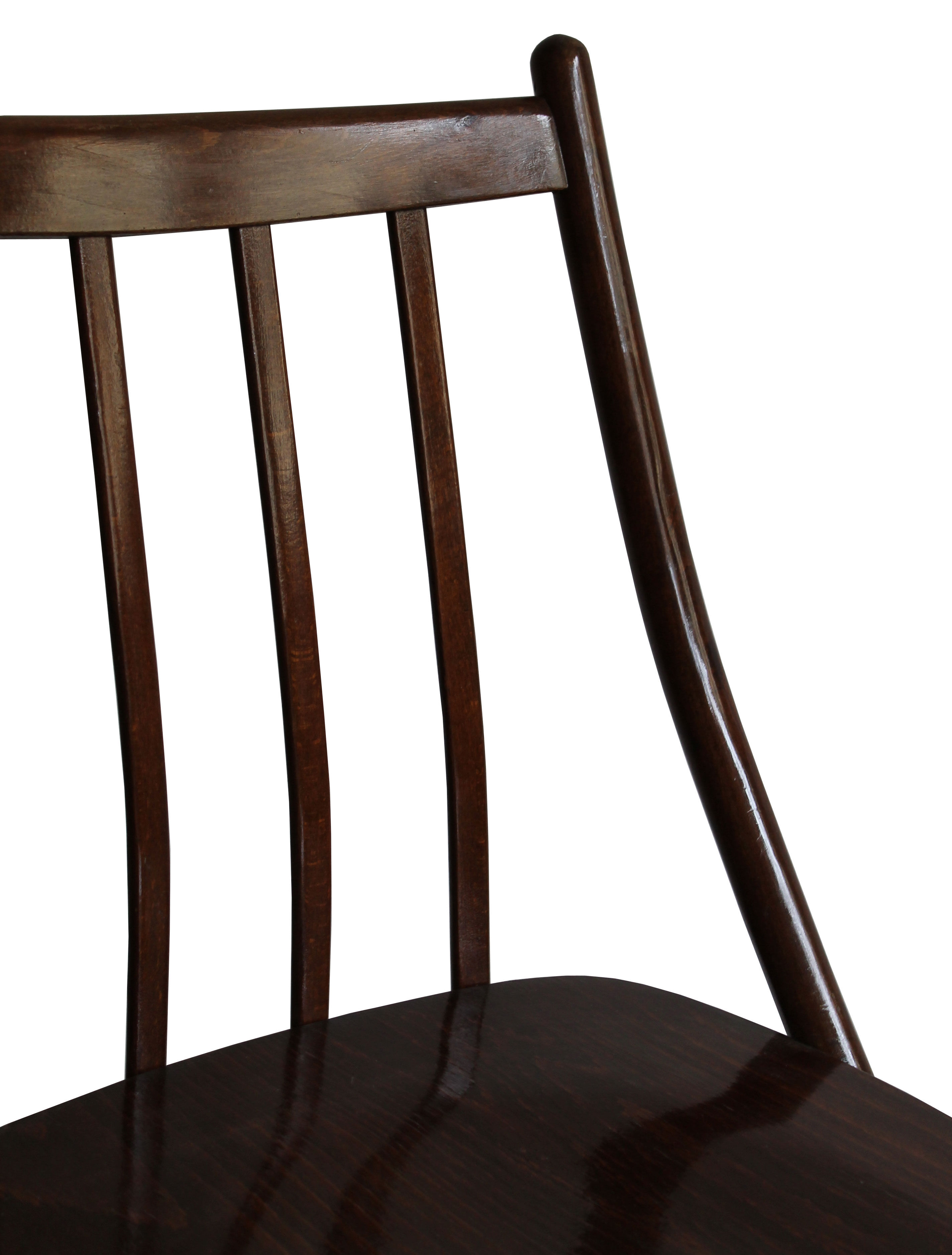 Pair of mid century chairs by Tatra