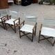 Lot de 7 chaises de jardin vintage