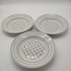 Set of 3 Betty hollow plates from the Lunéville factory