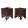 Pair of Bamboo Planters, Vivai Del Sud Style