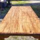 Country farm table in pine , 2 drawers