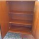 Sideboard library in Scandinavian style made of teak.