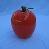 Vintage plastic apple ice bucket