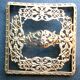 Baccarat and gilded bronze crystal box, Ancient women and lions, CHARLES X