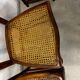 Lot de 4 chaises en cannage et bois Louis Philippe