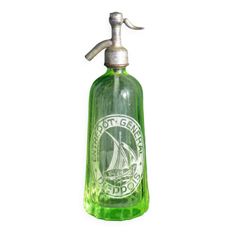 Siphon.seltz. remarkable pyramidal siphon. dieppe.