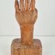 Brutalist Arts and Crafts Sculpture Wooden Hand, 1950s