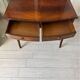 Mahogany console in Regency style 1950