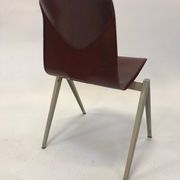 Lot of 4 vintage chairs Galvanitas S22 in the Netherlands
