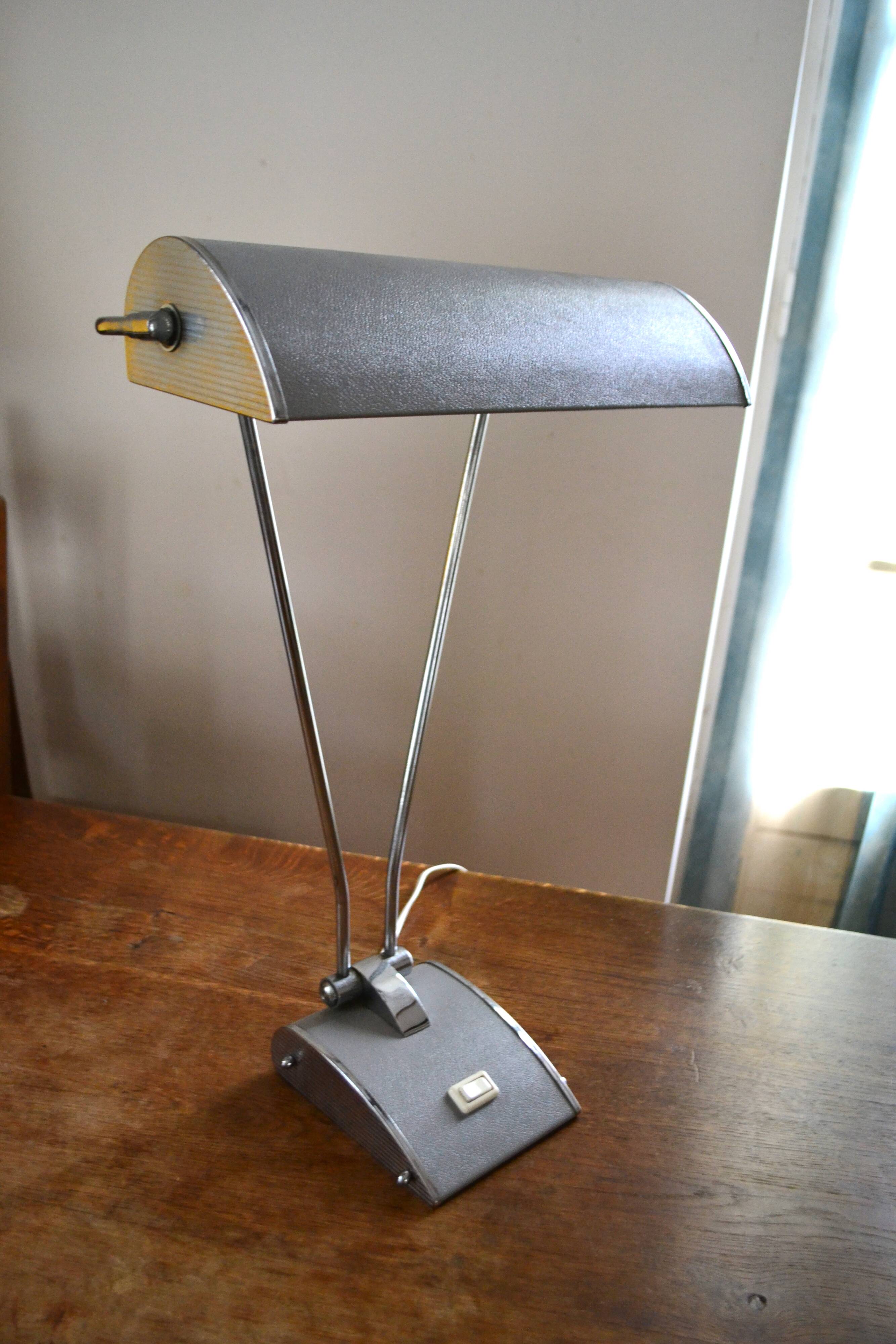 Eileen Grey desk lamp from the 1950s