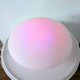 White opaline pebble lamp dlg Joseph André Motte
