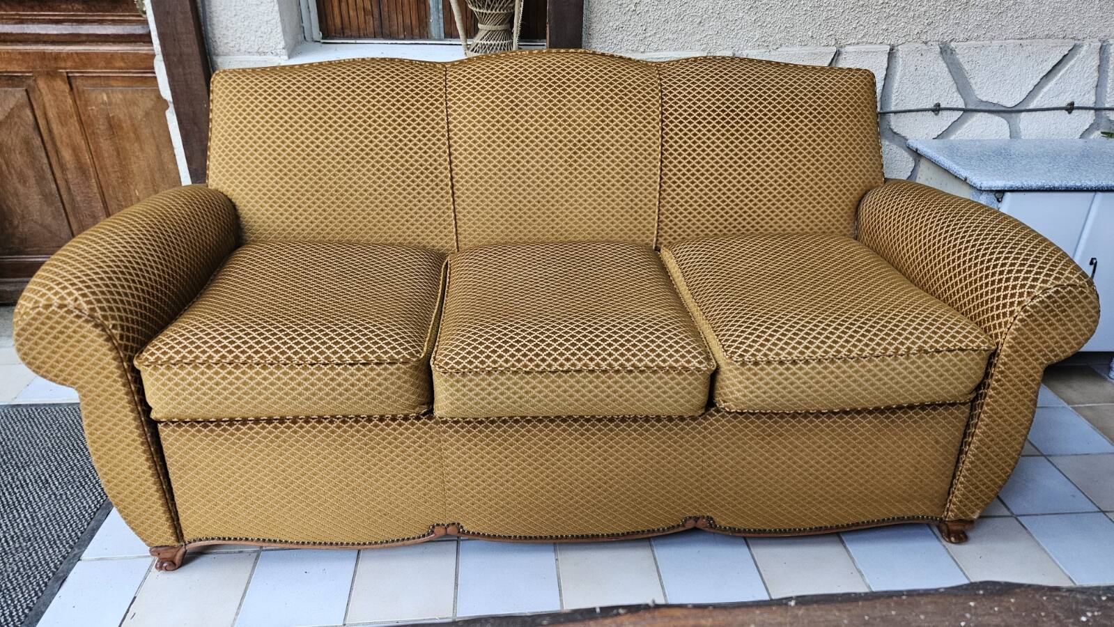 vintage sofa