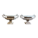Pair of Medici vases in cast iron from the 19th century.