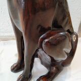 Greyhound statue from the early 20th century