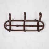 Thonet style wall-mounted coat rack.