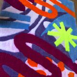 Tapis graphique tufté