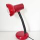 Red vintage lamp, 30.5 cm high