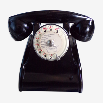 Téléphone vintage en bakélite