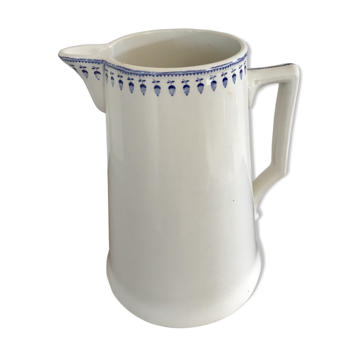 Old ceramic jug Boch Frères