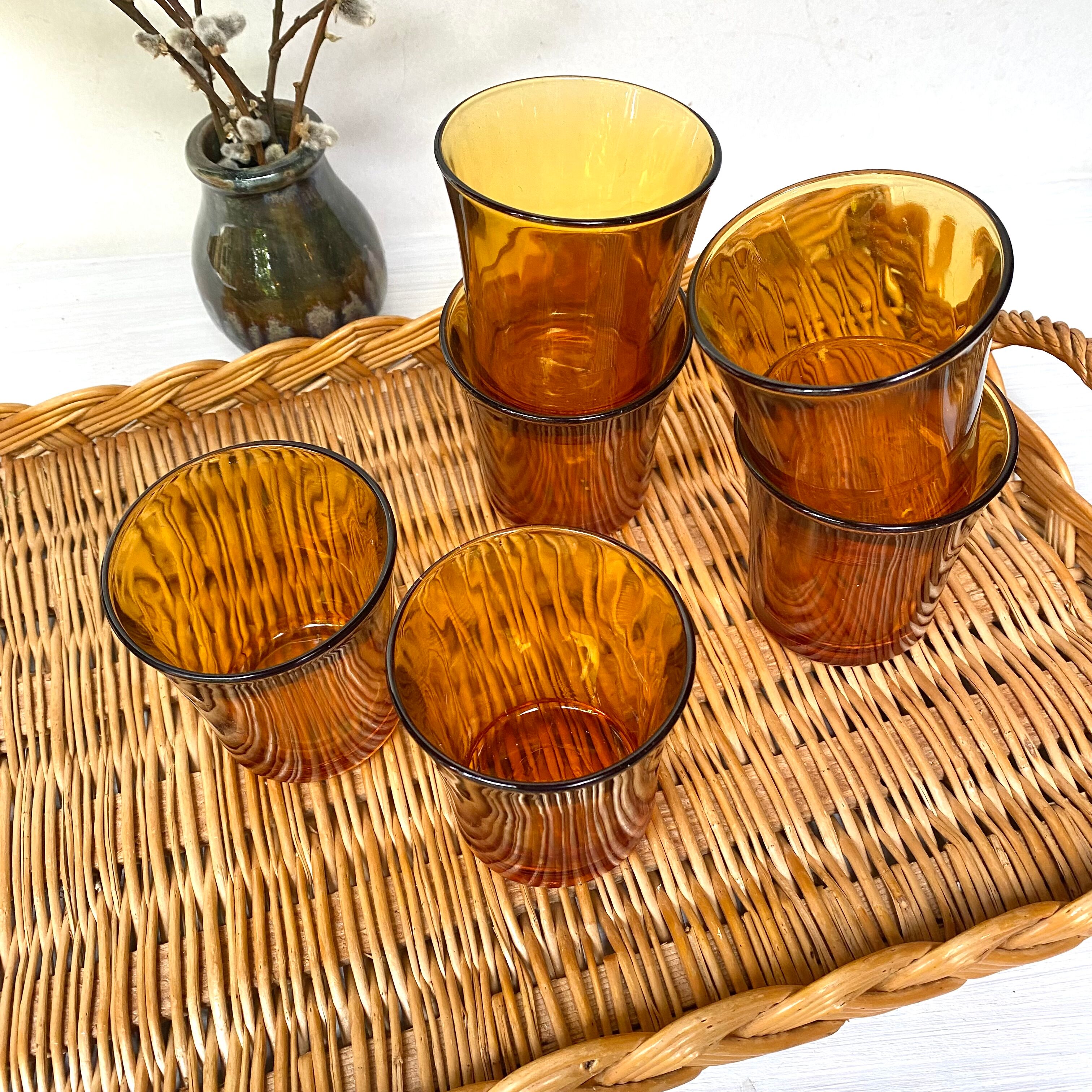Vintage vereco glasses