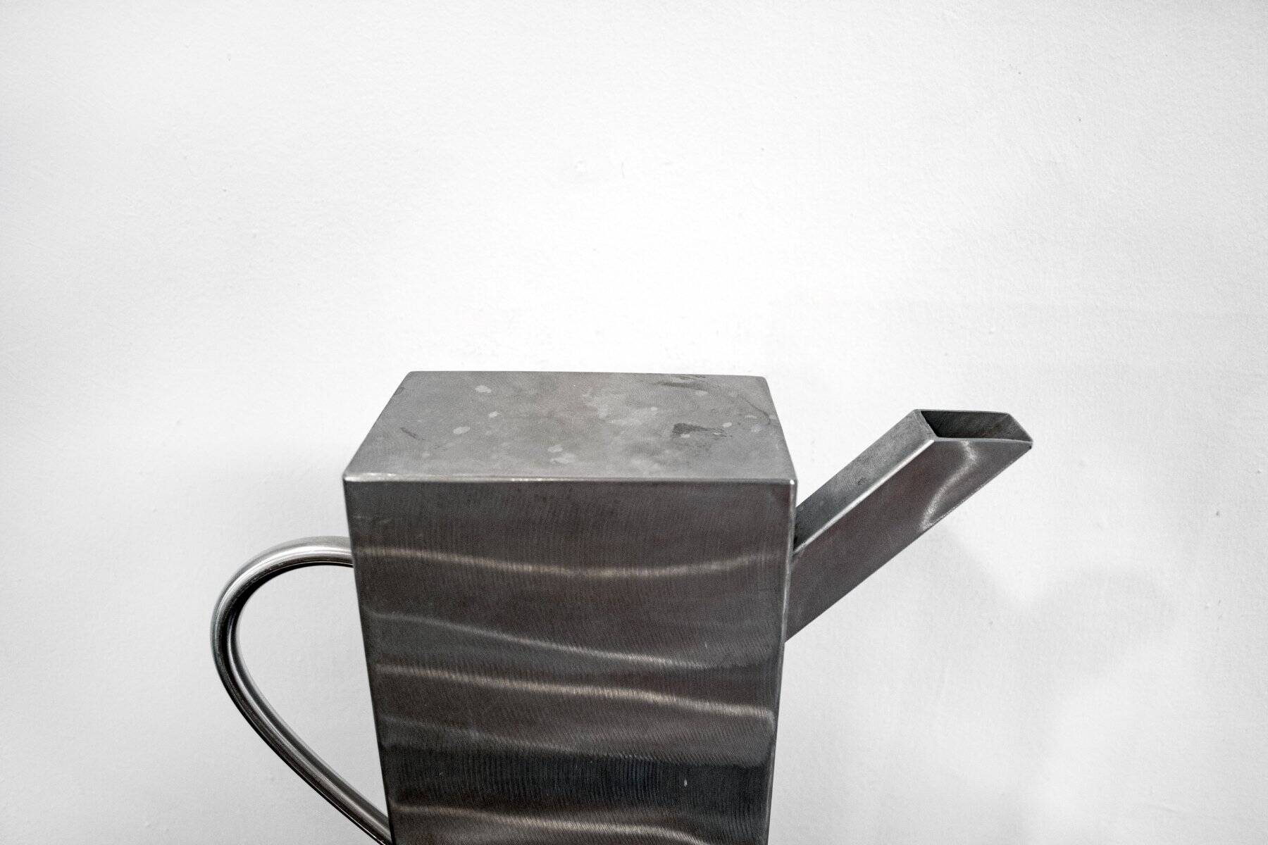 Metal vase by Aldo Rossi, Italy, 1980s