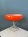 Red vintage Murano style vase/glass