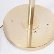Light steel and glass design 1970 vintage 70's funky retro pop space age seventies floor lamp
