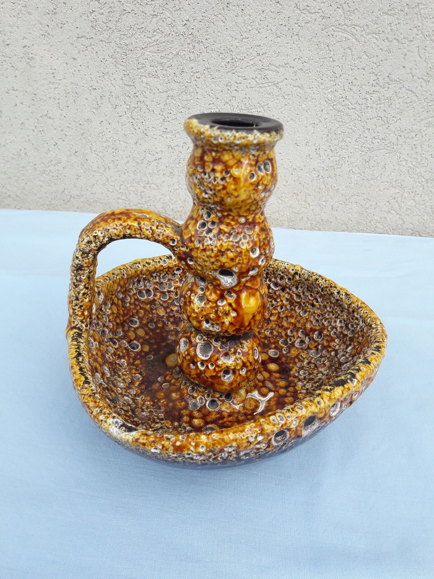 Bougeoir fat lava