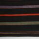 7x9 Multicolor Striped Pattern Kilim Rug, 215x280Cm