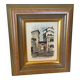 Watercolour painting signed village view