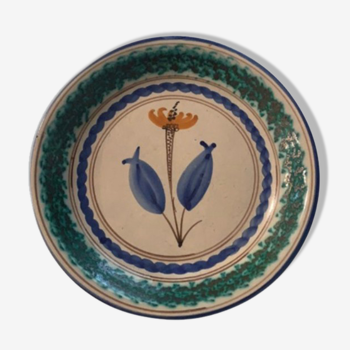 Ceramic plate enamelled igor stefano
