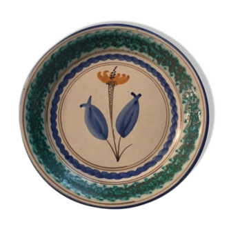Ceramic plate enamelled igor stefano