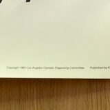 SAM FRANCIS - Los Angeles Olympic Games, 1984 - Poster