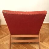 Red Armchairs By Frantisek Jirak Tatra Nabytok Pravenec – Famous Design From 60’s - PAIR