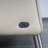 White DS264 model long chair by Matthias Hoffmann for de Sede 1980s
