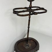 Umbrella stand, cast iron cane holder from the 19th century / Napoleon III style