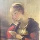 Portrait of a woman, 20th century school