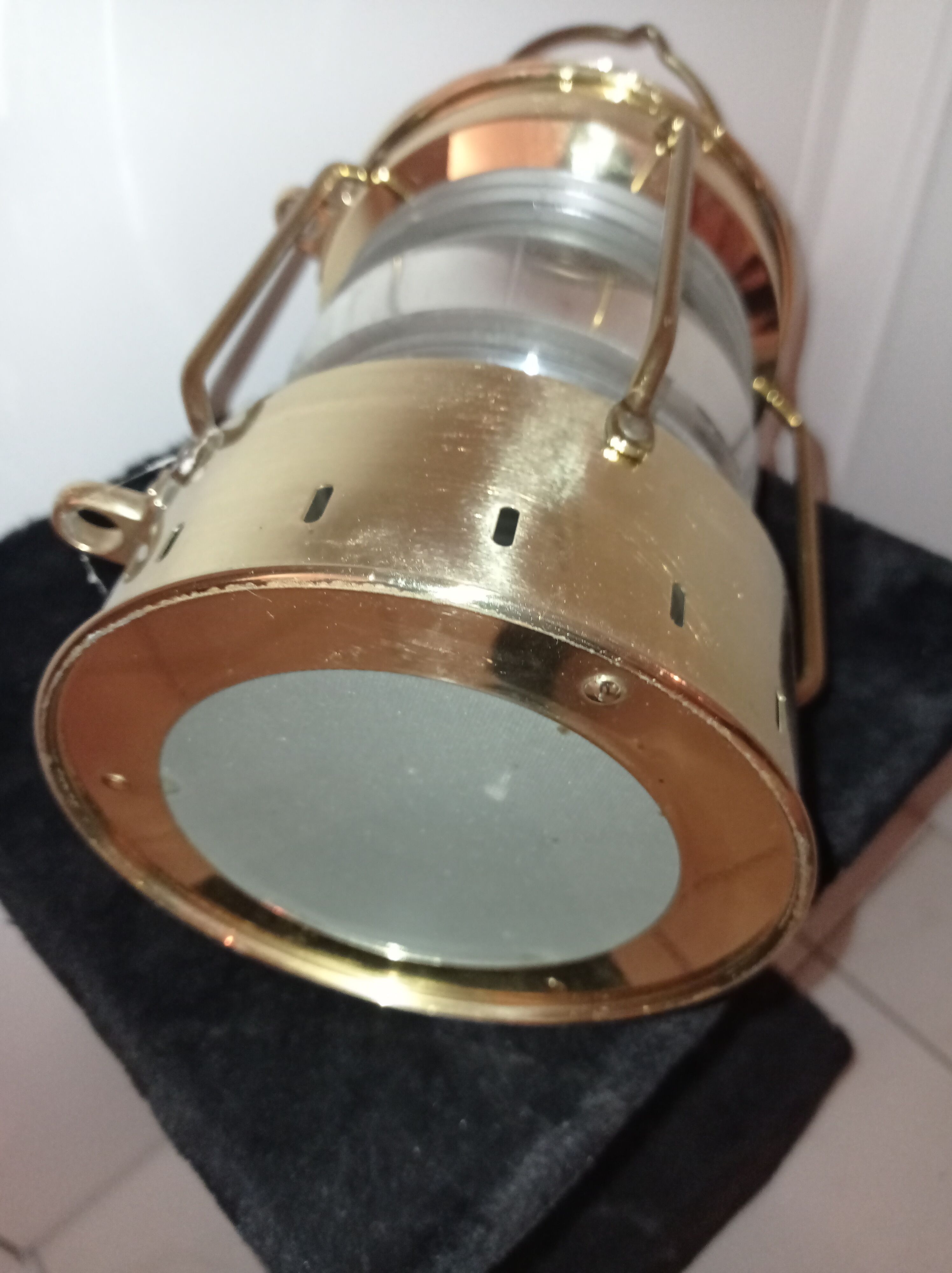 Antique marine lamp