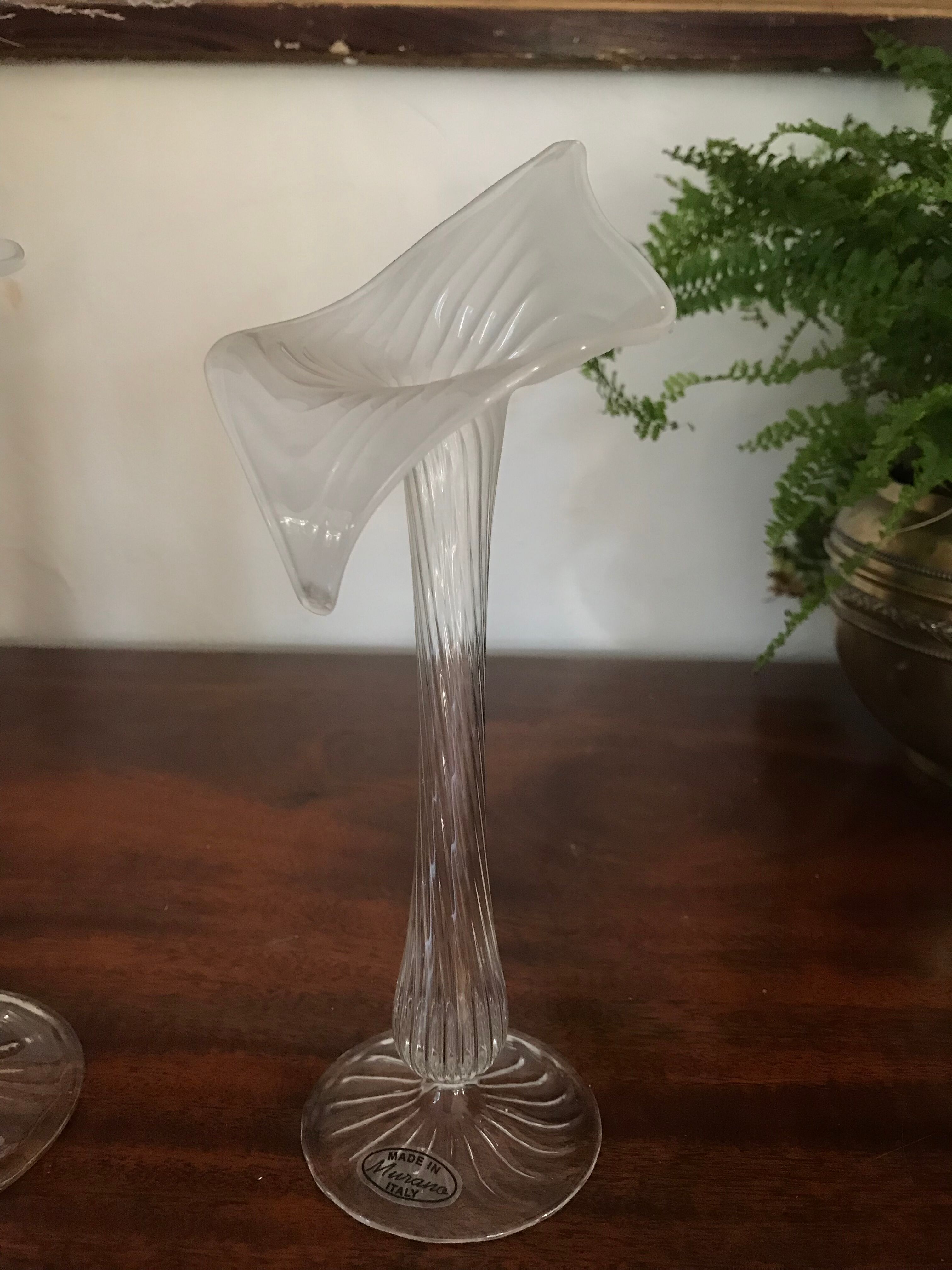 Pair of Murano vases