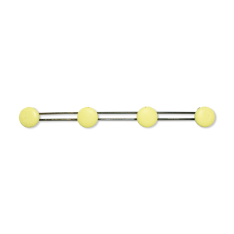 Patère vintage metal coat rack