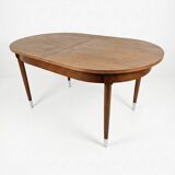 Scandinavian extendable teak table from the 1960s (butterfly extension)
