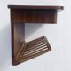 Vintage Teak Wall Shelf, 1960s