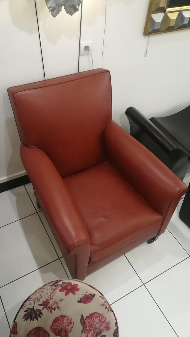 Leather armchair circa 1930