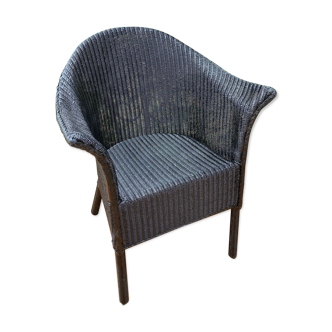 Armchair Lusty Lloyd Loom Black