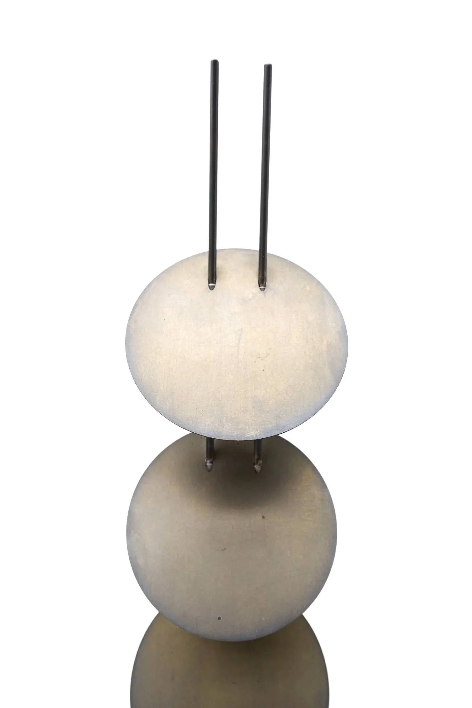 "Moonlight" lamp by Eric de Dormael for Ombre Portée in brass