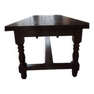 Solid oak table